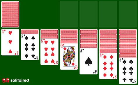 Free solitaire no download - Just about all solitaire games are played with one or more standard card packs. The first objective is to play into position certain cards in order to build up each of the foundations, in suit and in sequence, from the ace to king. The ultimate goal is to build the pack onto the foundation stacks. If you can do that then you win the game.